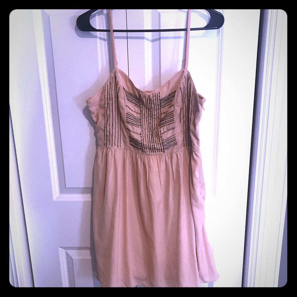 Beaded Mini Dress